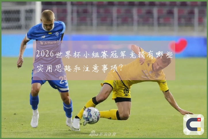 2026世界杯小组赛冠军竞猜有哪些实用思路和注意事项？