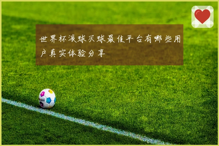 世界杯滚球买球最佳平台有哪些用户真实体验分享